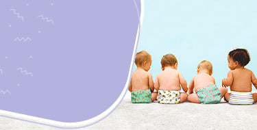 Banner della pagina domande frequenti, con quattro bambini seduti