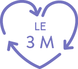 Logo le 3 M